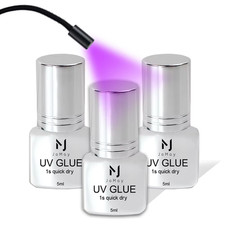 JOMAY UV Glue Lash Glue Extra Strong Eyelash Glue Extension Supplies UV Glue 5ML