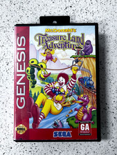 McDonald's Treasure Land Adventure - Sega Genesis - No manual - Tested