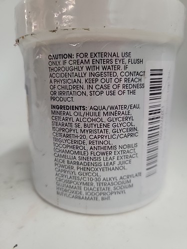 Advanced Clinicals - Spa Size Retinol Advanced Firming Cream - 16oz Lot Of 2 - Picture 2 of 3