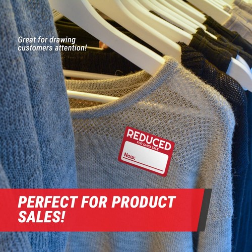 Reduced Price for Quick Sale Now (3 x 2 inch, Red - 300 Labels) Writable Pric... - Picture 3 of 6