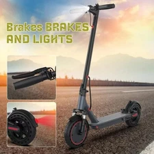 Foldable E-Scooter 25MPH, Dual-Shock Feature - Ideal for Adult Xmas & Birthday!