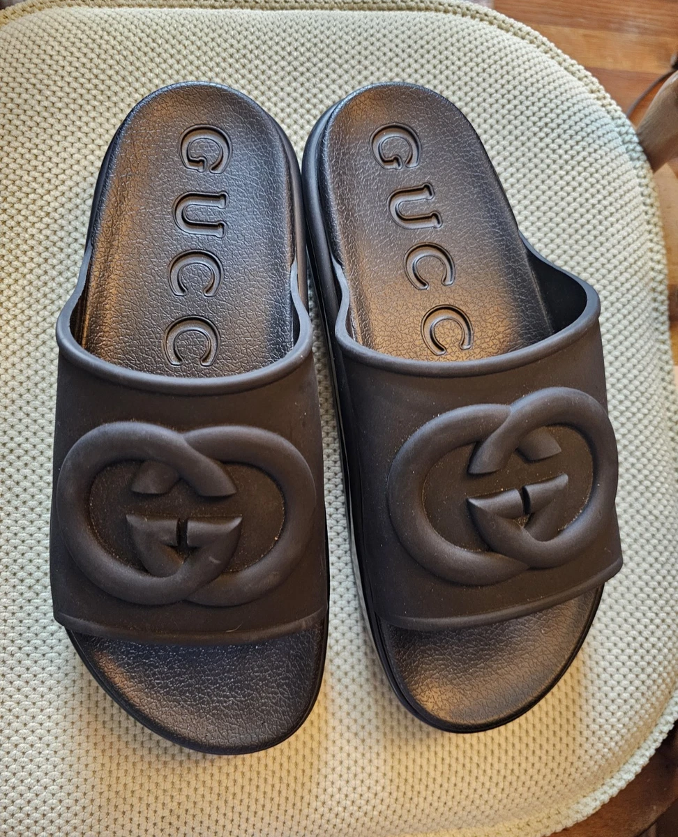 Gucci Rubber Sandals for Men for sale | eBay