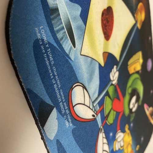 Marvin The Martian Looney Tunes Mouse Pad Vintage Warner Bros Computer 1995 90s - Picture 8 of 8