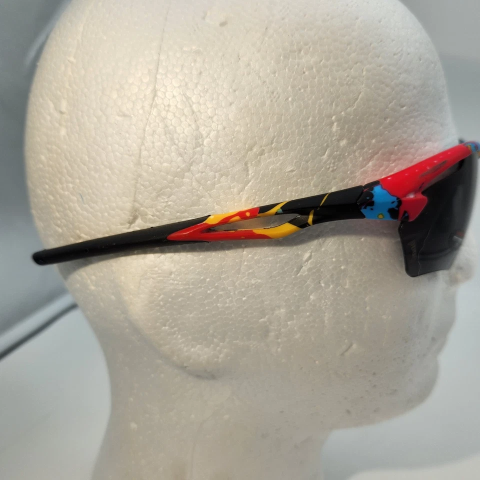 Pugs Unisex Sunglasses Model A12 Active Sport UV400 Multismoke Paint Spatter NEW - Image 3 of 4