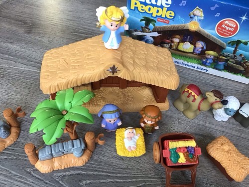 Fisher-Price Little People Deluxe Christmas Story Nativity Set Complete W/ Box - Picture 3 of 12