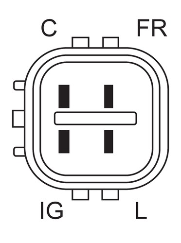 ALTERNATOR 0 986 082 410 FOR HONDA CROSSROAD CR-V/III/SUV/Mk STREAM ACCORD 2.0L - Picture 3 of 10