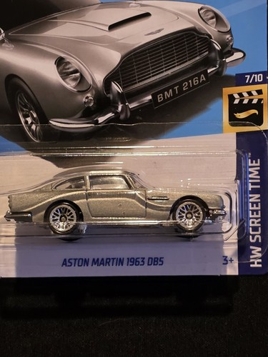 Aston Martin 1963 DB5 2024 Hot Wheels HW Screen Time Goldfinger James Bond 007 - Picture 2 of 3
