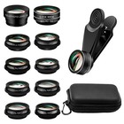 2 zestawy obiektywów telefonu komórkowego zestaw szerokokątny obiektyw aparatu komórkowego obiektyw