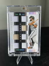 2021 Panini National Treasures - Game Gear Materials Sixes Evan Longoria /10