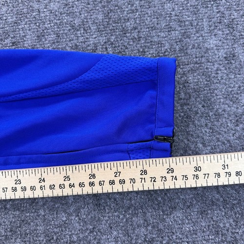 Adidas Tiro 15 Track Pants Blue Yellow Stripe ClimaLite Athletic Youth Large - Picture 10 of 12