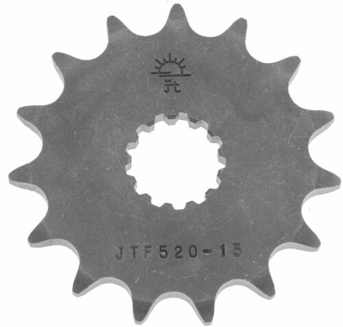 Piñón delantero de acero JT - 15T motocicleta ATV/UTV bicicleta de calle moto de cross JTF520 15 - Imagen 2 de 4