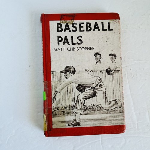 Vintage Matt Christopher "Baseball Pals" 1956 Sports Boys 3rd 4th grade - Picture 1 of 16