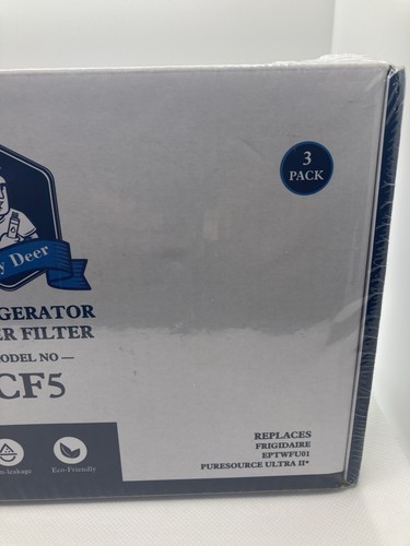 Paquete de 3 filtros de agua para refrigerador Daisy Deer CF1 reemplaza EPTWFUO1 ULTRA-l l nuevo - Imagen 4 de 7