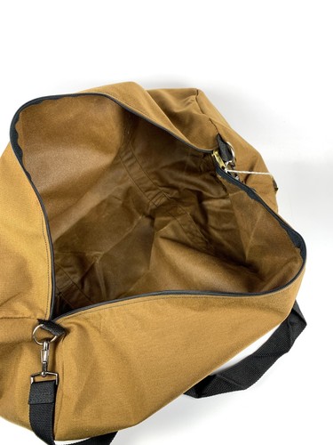 Vintage Cordura Camp Inn Seesack mittelbraun Nylon uni Reise Camp Pack neu aus altem Lagerbestand - Bild 11 von 11