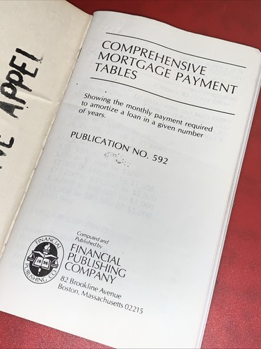 Tablas integrales de pago hipotecario 1981 de colección  - Imagen 3 de 6