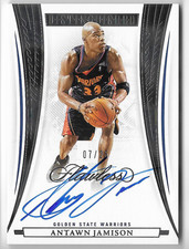 ANTAWN JAMISON 2021 PANINI FLAWLESS AUTO AUTOGRAPH CARD #7/25!