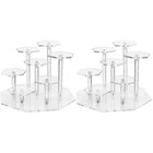 2 Count Aktionsfigur Anzeigeständer Ornament-Präsentationsständer