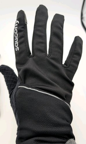 Saucony Ulti-Mitt Vizio Convertible Gloves - W Large - Black w/Orange - USED - Picture 6 of 16