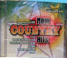 2 Great Country CDs - New Country Hits Volumes 1 (Sealed) & 3 (Like New)