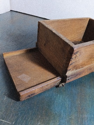 Mandolina de madera vintage, cortadora de ensalada de col de hierba 18" - Envío rápido - Imagen 13 de 13