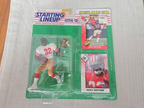 Ricky Waters - 1993 Startaufstellung San Francisco 49ers Football Sealed NOS NFL - Bild 1 von 3