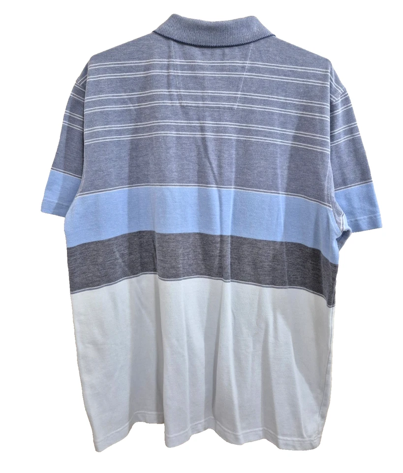 Polo Nautica 👕 Camisa Hombre Talla XL Rayas Azules 💙 Nueva Sin Etiqueta Foto 2 de 4