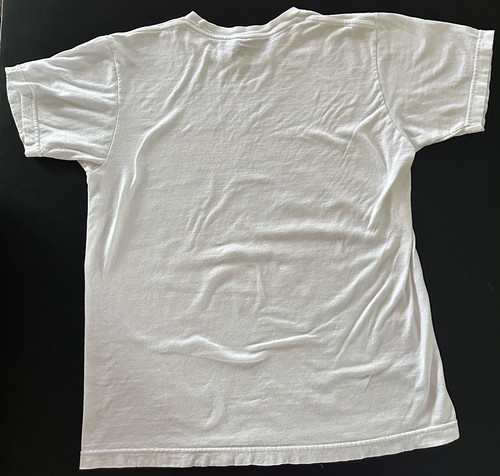 T-Shirt Dormire Con Sirene Bianca Grafica 100% Cotone Tultex Taglia M - Tigre - Foto 4 di 4