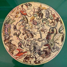 Vtg 1965 Springbok Puzzle, Myth And Fact In The Zodiac, 500pc Complete & Nice