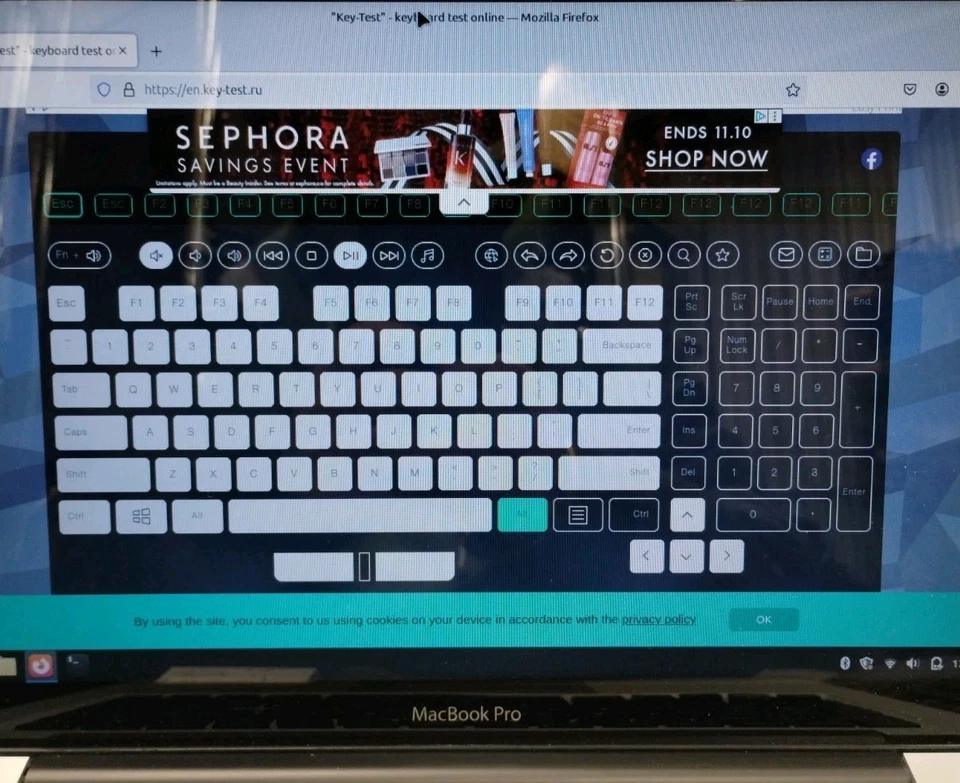 Apple MacBook Pro A1278 Core 2 Duo P8600 2.40GHz 4GB 120GB SSD Linux Mint H3726 - Image 3 of 4