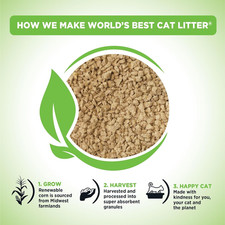 Worlds Best Cat Litter 8Lb (3.63Kg) Original Unscented 6.77 per kilo