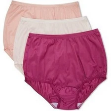 3 Vanity Fair Perfectly Yours Ravissant Tailored Brief Panties 15711, 10 3XL Mul