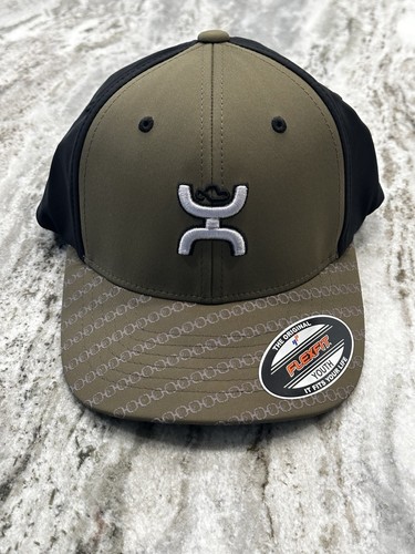 Hooey Mütze Kappe mehrfarbig bestickt Logo Flexfit Polyester Jugend OS 3M grün