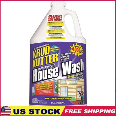 #ad Multi Purpose House Wash Biodegradable Cleaner Siding Roofing amp; Gutters New $22.88