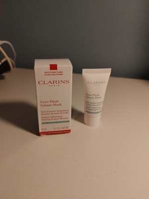 Clarins Cryo-Flash Cream-Mask Instant Tightening Firming & Glow Booster 8mL Mini