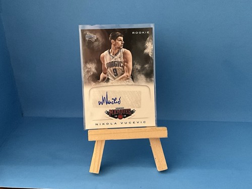 2012-13 Panini Marquee Nikola Vucevic Rookie Signatures Rookie RC Auto #25 Magic