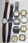 Lot  Vintage Timex Mens Watches Mechanical Hand Wind Automatic Parts Fix 5