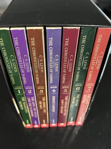 C.S.Lewis Die Chroniken von Narnia 7 Taschenbuchserie Collector's Edition 2000 - Bild 8 von 8