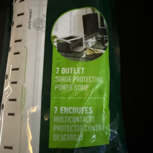 Greenlite Tier 1 Advanced Current Sensing 7 prese striscia di alimentazione ideale per PC e TV - Foto 3 di 3