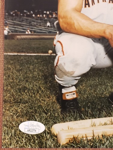 Willie Mays Auto 8 x 10 San Francisco Giants Baseball Signed 8x10 Photo JSA HOF - Picture 4 of 9