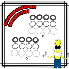 Front Disc Brake Caliper Rebuild Repair Kit for Toyota 4Runner 2006-2009