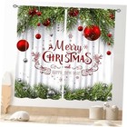 Christmas Curtains for Living Room, Xmas 21"W x 63"L (Pack of 2) Christmas-08