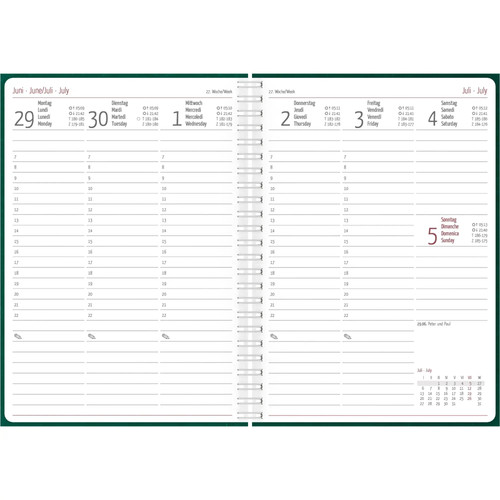 Alpha Edition | Wochenplaner Nature Line Forest 2026 - Taschen-Kalender A5 -... - Bild 2 von 3