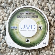 SEGA Sega Genesis Collection Sony PSP 2006 UMD Compilation Multiplayer T