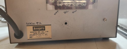 4 x  Antenna Rotators power on for spares repair 2x yaesu 2x Kenpro untested - Bild 17 von 20