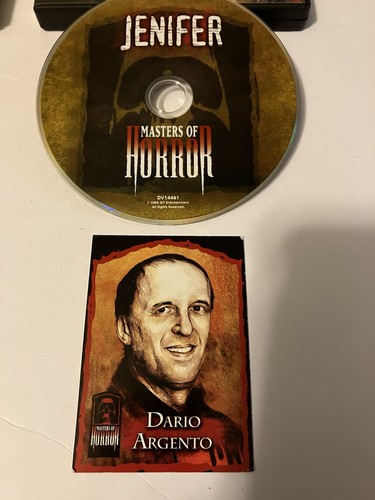 JENIFER DARIO ARGENTO DVD 2005 MASTERS OF HORROR STEVEN WEBER GOBLIN SIMONETTI - Bild 2 von 8