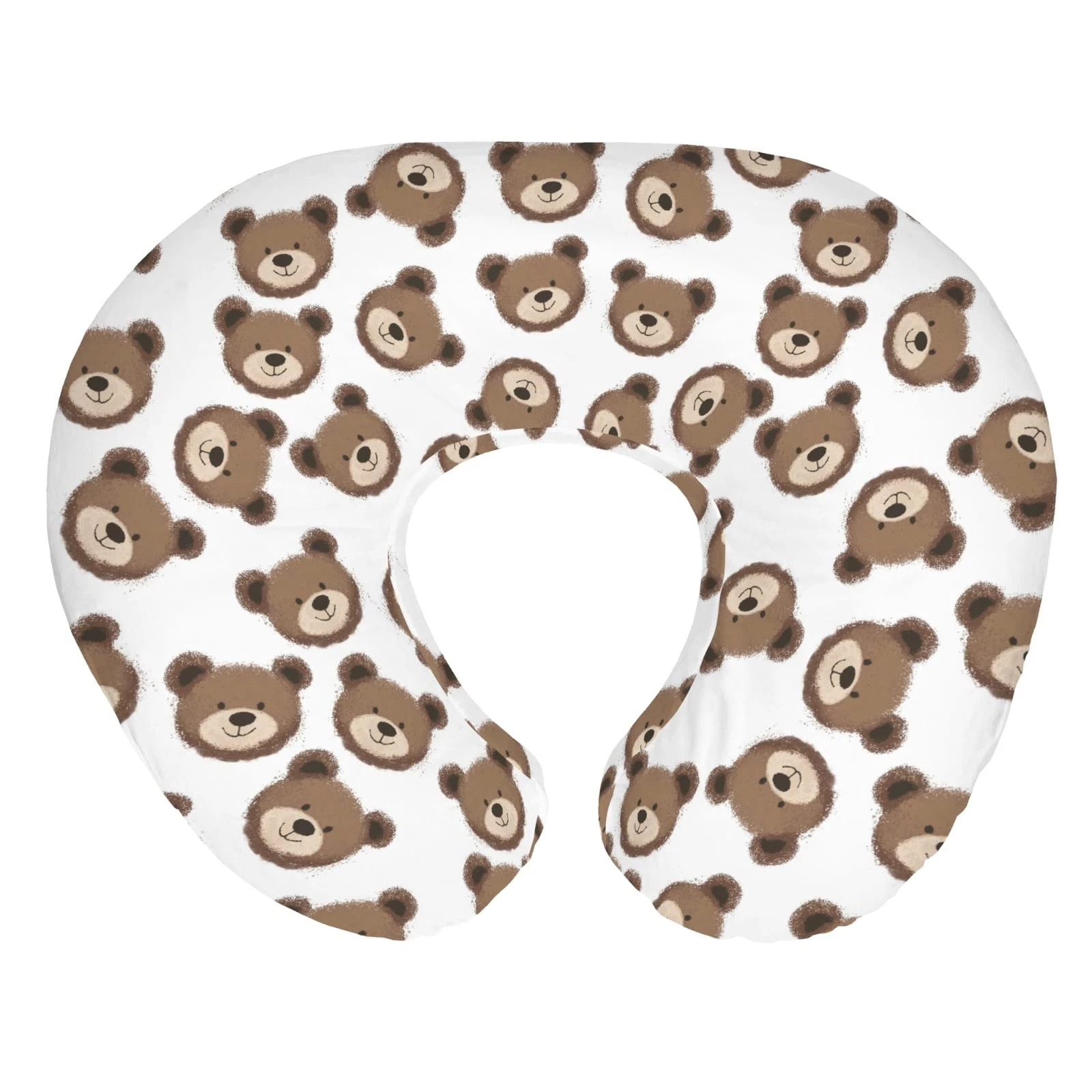 Neutral Boho Bears Baby Nursing Pillow Covers for Boy Girl Cute Brown Bear Nu...
Opens in a new wind