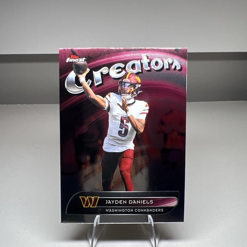 2025 Topps Finest Football Creators Insert Jayden Daniels #CR-30 Commanders