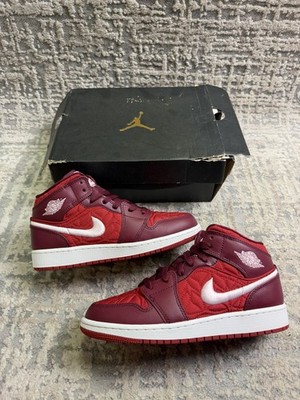 Größe 4 - Nike Air Jordan 1 Mid SE (GS) Gym Red Pink Foam AV5174-600