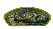 2013 Jamboree Denver Area Council CO MT. YALE 100 Years JSP YEL Bdr (VT977)