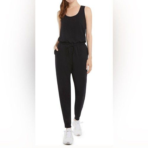 Danskin Black Sleeveless Jumpsuit Racerback Style - size XXL - NWT - Picture 2 of 10